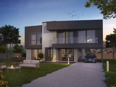 terrain avec maison neuve à vendre