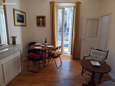 appartement de caractère centre village 3p 2ch