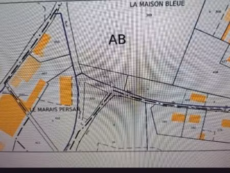 vente terrain à jardin à braye en laonnpois