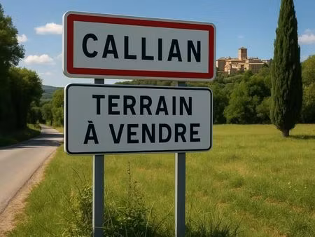 terrain 1 349 m² callian