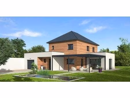 terrain avec maison neuve à vendre