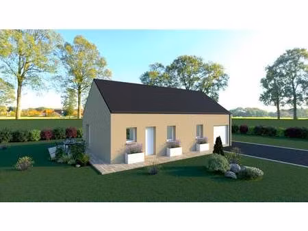 terrain avec maison neuve à vendre