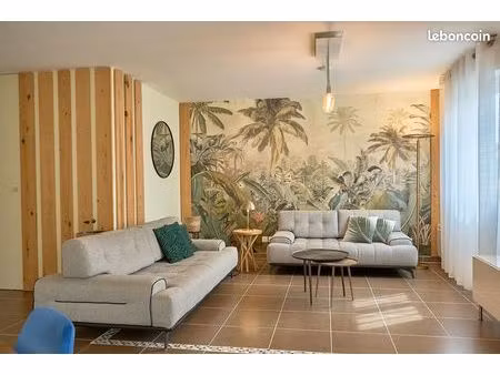 3 pieces standing terrasse garage