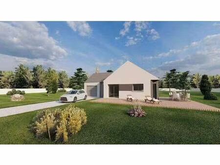 terrain avec maison neuve à vendre