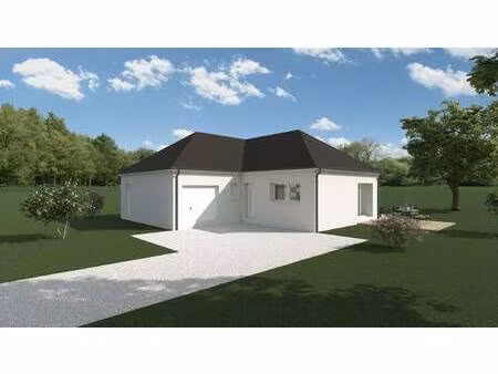terrain avec maison neuve à vendre