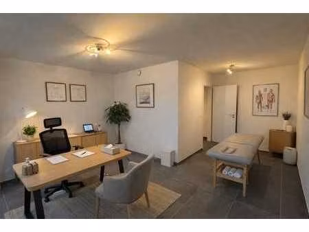 appart 2ch + bureau séparé avec accès direct - rdc- 130m2