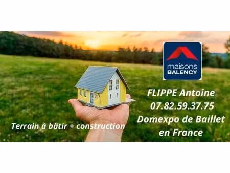 terrain constructible à vendre