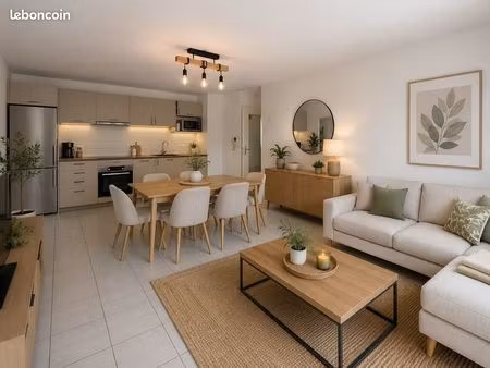 appartement 3 pièces 59 m²