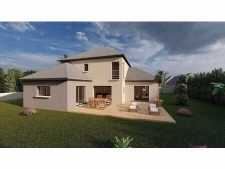 terrain avec maison neuve à vendre