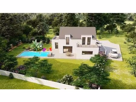 terrain avec maison neuve à vendre