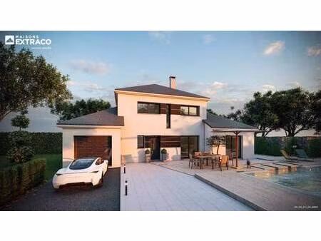 terrain avec maison neuve à vendre