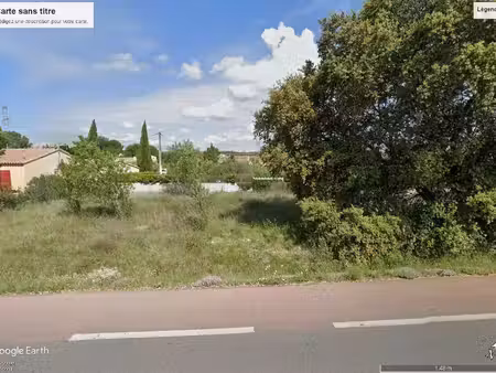 terrain constructible à vendre