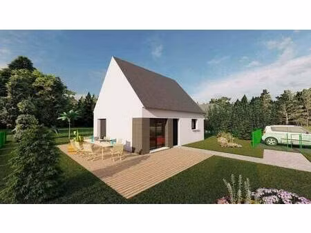 terrain avec maison neuve à vendre
