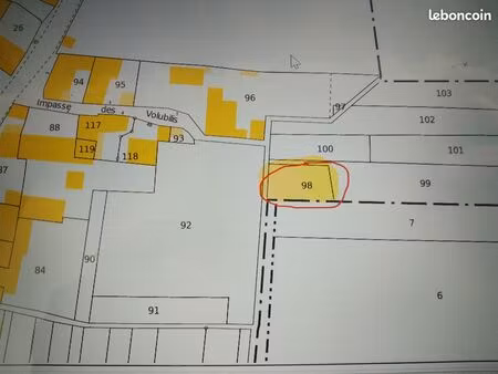 terrain non constructible à vendre – angerville (91670) – 208 m²
