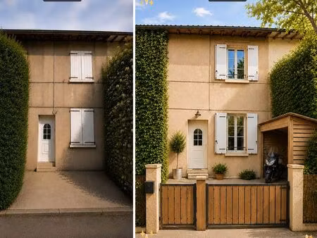 ? maison de village 4 pièces – 60 m² – combles  cave aménageables – à 10 min de valence