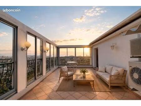 penthouse 134 m² – terrasse 38 m² – vue mer panoramique exceptionnelle