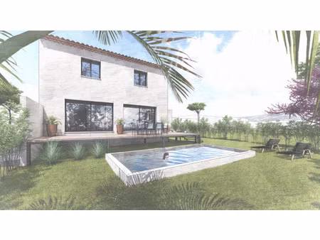 terrain avec maison neuve à vendre