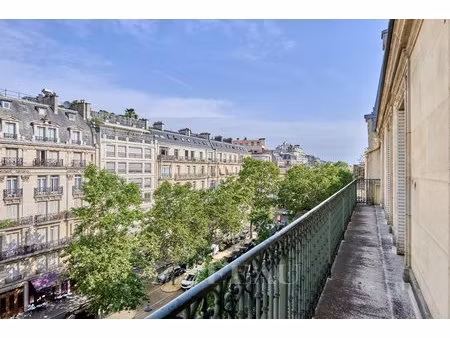 paris xvième - trocadéro  kléber  bel ancien  balcon  3 chambres