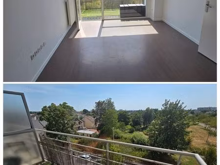 appartement 2 pièces de 40 m² avec balcon et vue dégagée