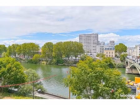 saint-denis (93200) – bords de seine | 2 pièces de 43 m² avec vue dégagée sur le fleuve