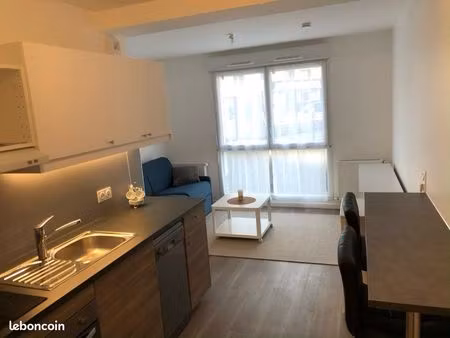 studio meublé récent 24 m² – proche métro ligne 14 – 795 cc