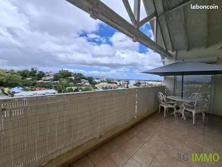vente | duplex | 3p | 2ch | 68.76 m² | les abymes | terrasse