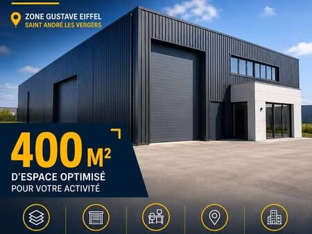 loue entrepot 400m2