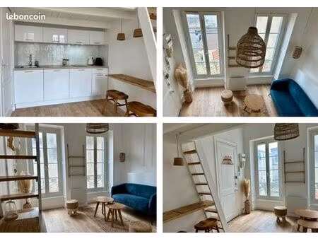 appartement studio hyper centre rénové