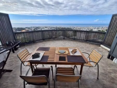 ?? duplex d’exception avec vue mer – à 5 min du chu bellepierre