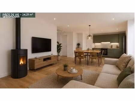 maison t3 neuve 51 m² avec jardin  garage et parking – jougne