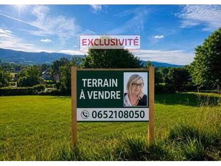 terrain constructible viabilisé à vendre