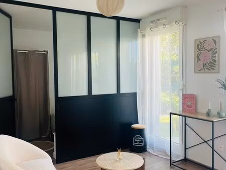 appartement meublé avec jardin privatif
