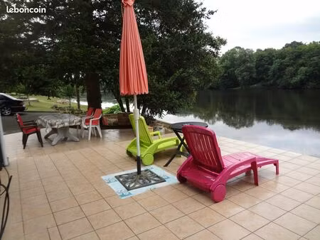 une pepite au bord de riviere et canal-non inondable