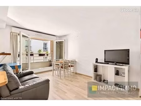 appartement 2 pièces 44 m²