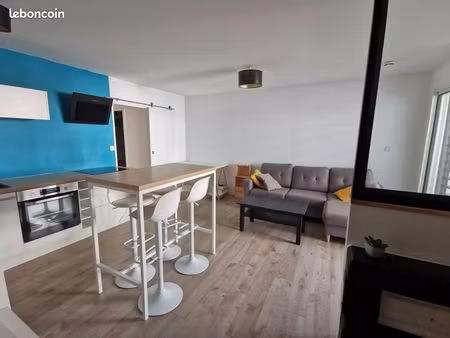 superbe t2 meublé 42m²