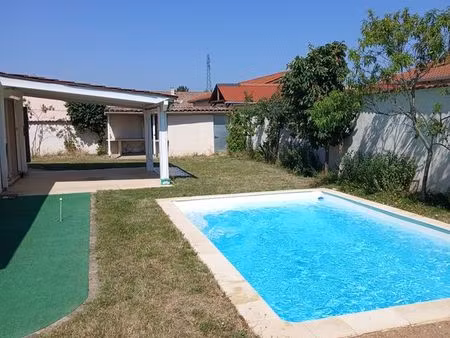 maison plain-pied 100m² sans vis-à-vis – piscine