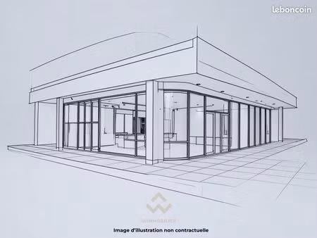fonds de commerce 120 m² la garde