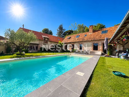 maison chaumont en vexin 10 pièce(s) 233 m2 + piscine chauffée