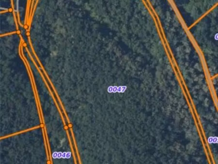 terrain boisé de 2 57 ha avec accès carrossable – beauregard-baret (26)