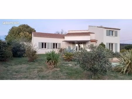 valliguières- villa 135m2 au coeur d'un espace de tranquilité de 1600m2