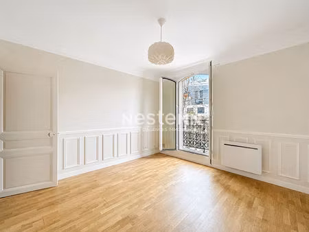 boulogne-billancourt  appartement 2 pièces de 37 m² avec balcon  proche métro ligne 9  inv