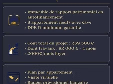 immeuble 159 m² plénée-jugon