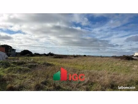 terrain 402 m² chatelaillon plage