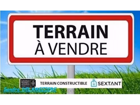 en vente terrain constructible 8 78 ares – 35 000 € |le quesnel