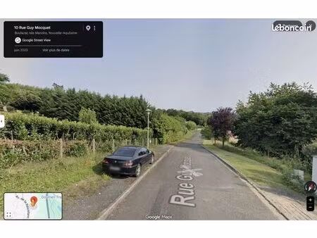 terrain arboré 820 m² avec vue – idéal maison sur pilotis – boulazac isle manoir