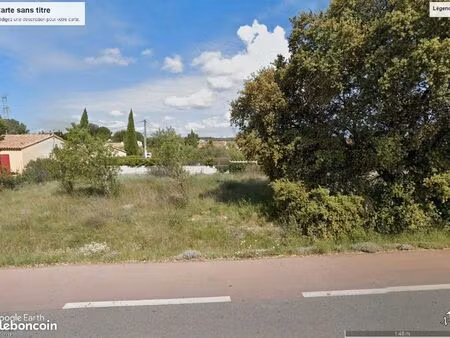 terrain 720 m² rochefort du gard