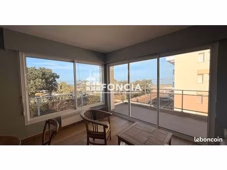 appartement 3 chambres avec vue mer  accès plage immédiat