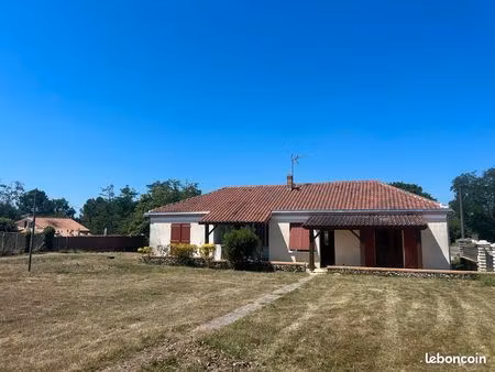 maison 125m2   garage  terrain 1400m2