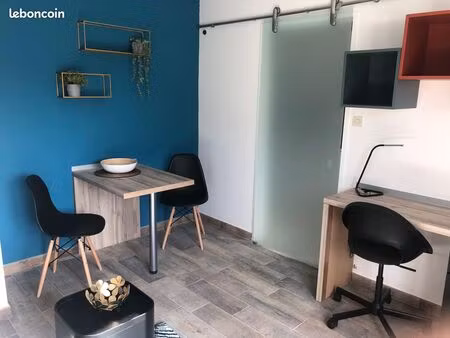 studio meublé 18 m² tram tonnelles quartier alco proche mbs et lycées j. monnet et j. gues