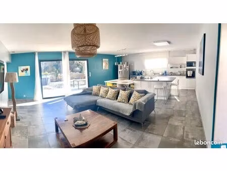 magalas – maison contemporaine rt2012 de 112 m² avec espace indépendant de 23 m² – terrain